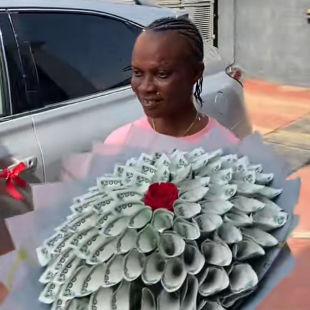 Nigerian mother goes viral over dramatic reaction to new car gift