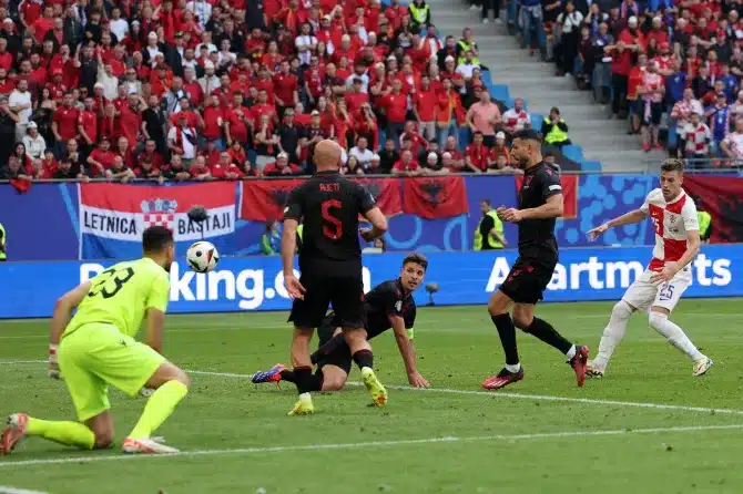 Euro 2024: Croatia held to 2-2 draw by Albania after late drama