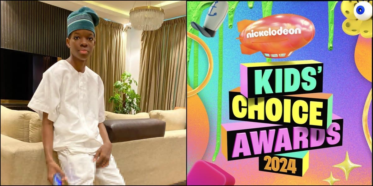 boluwatife kids' choice awards nickelodeon