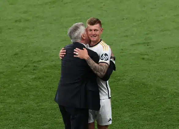 Carlo Ancelotti hopes Toni Kroos reconsiders his retirement plans