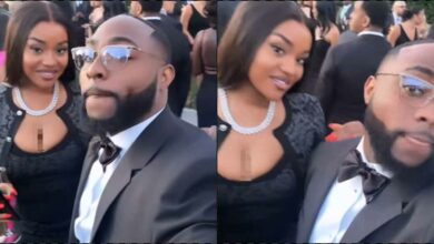 Davido and Chioma loved-up at family friend's wedding in US