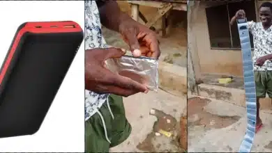 Man disappointed over component of his power bank, calls it 'paper'