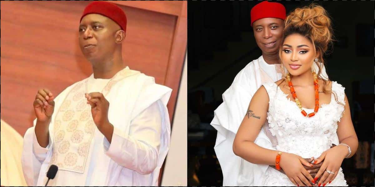 Ned Nwoko hails Regina Daniels, reveals benefits of having a wife