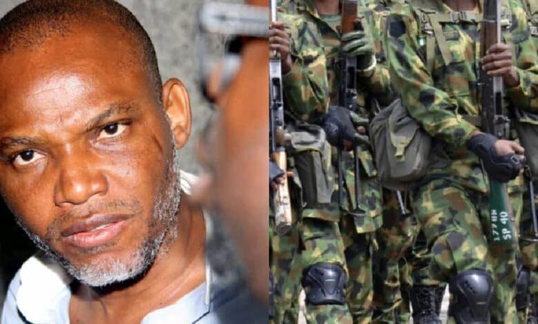 Nnamdi Kanu reacts to killing of soldiers in Abia