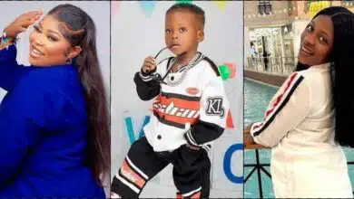 Portable’s wife reacts as baby mama, Ashabi celebrates her son’s birthday