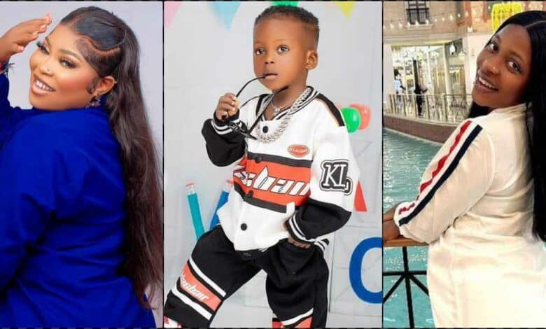 Portable’s wife reacts as baby mama, Ashabi celebrates her son’s birthday