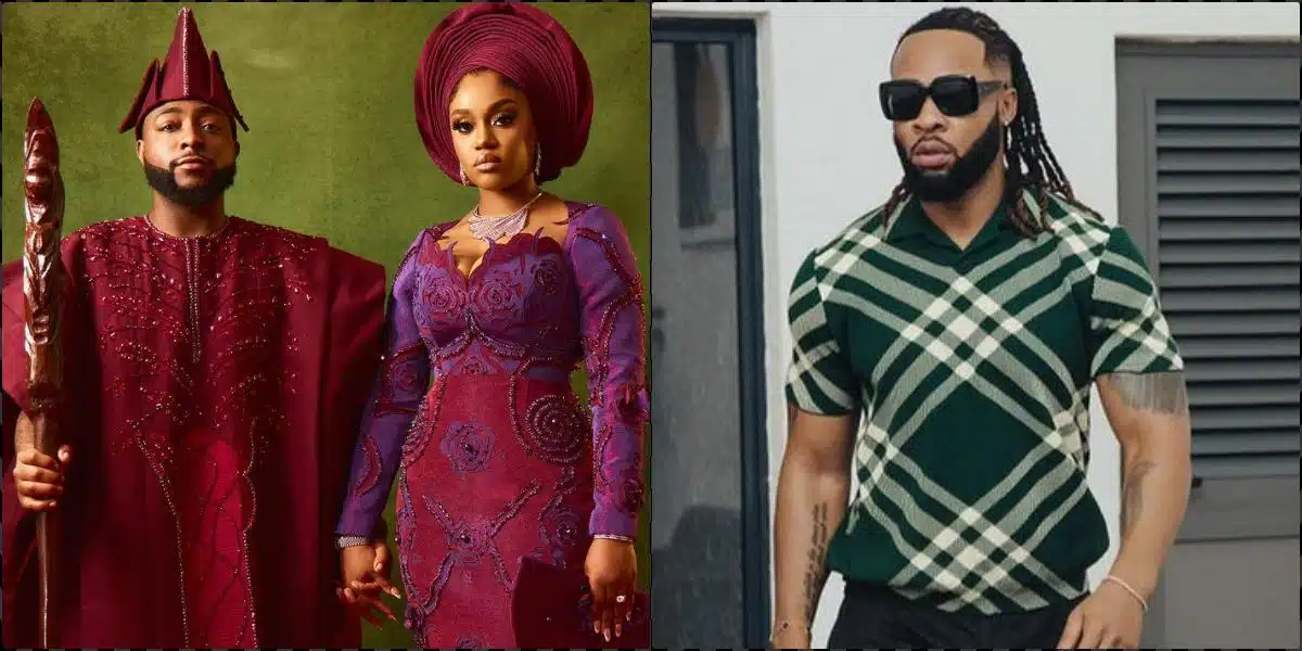 Davido blasted for not inviting Flavour to wedding despite his cultural significane