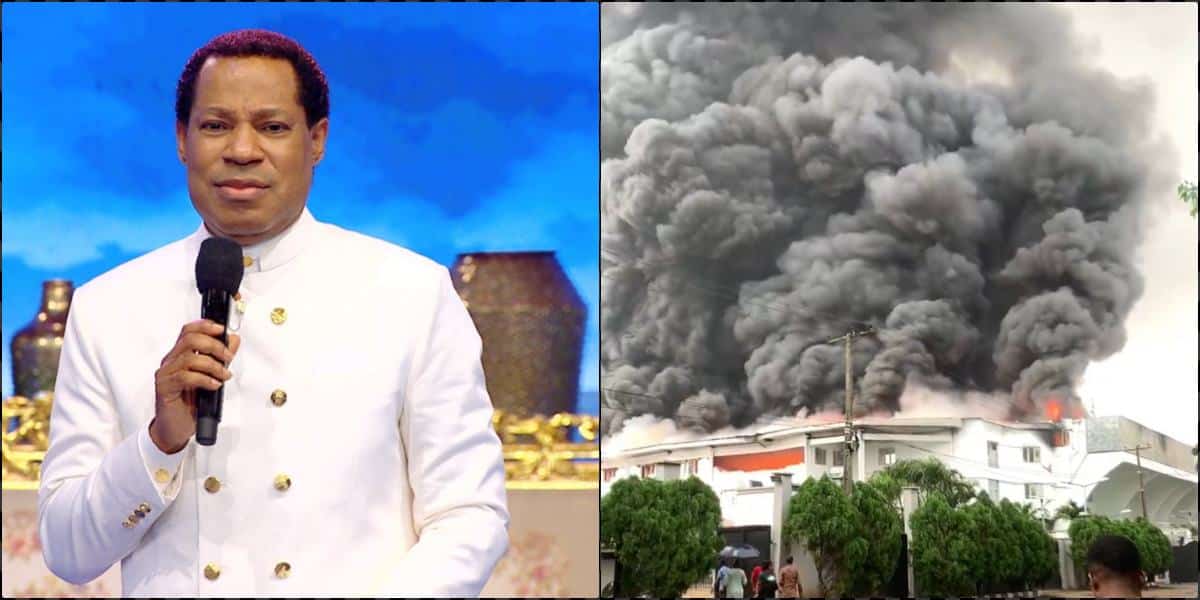 Pastor Chris breaks silence as fire razes Christ Embassy church