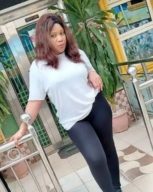 Esther Nwachukwu calls out Frederick Leonard for failing to attend Jnr Pope's burial despite late actor coming for his wedding 