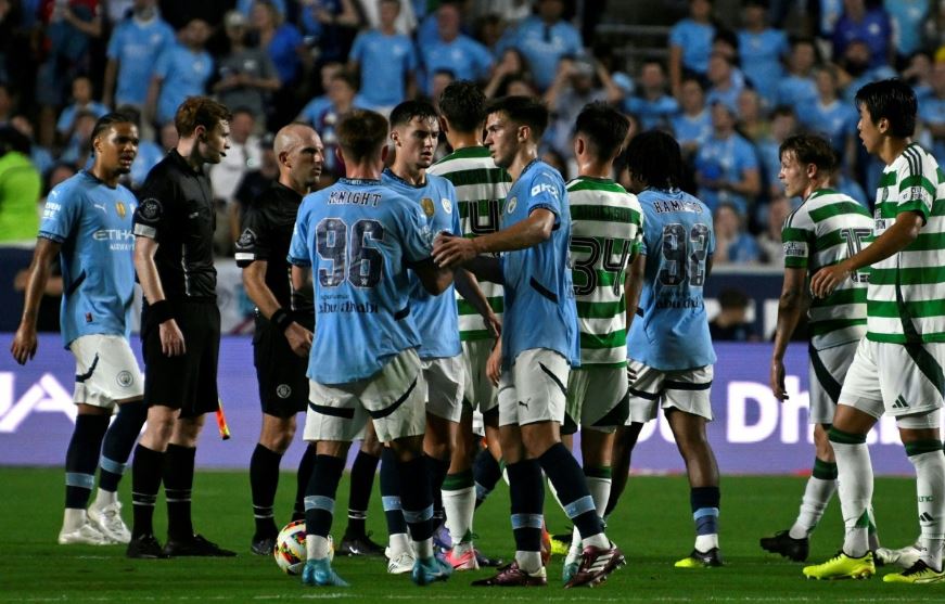 Celtic thump Manchester City 4-3 despite Haaland’s goal