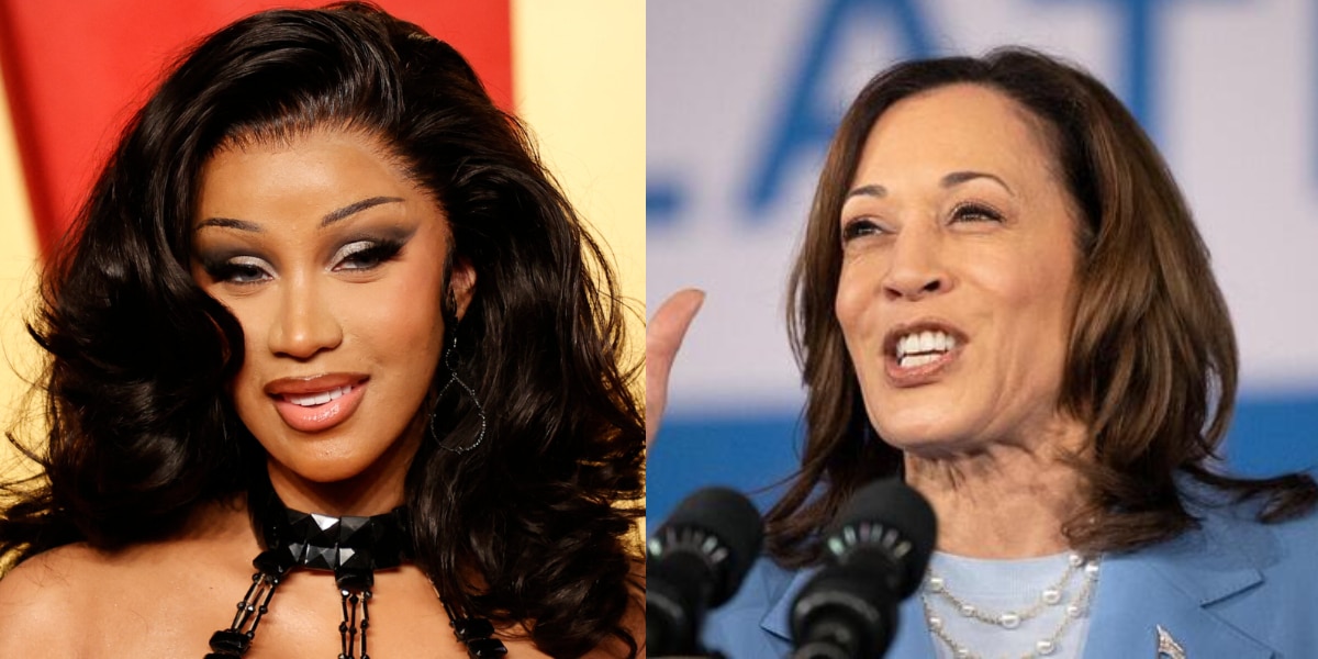 Cardi B backs Kamala Harris for President