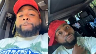 Davido leaves many gushing as he spends time with his twins