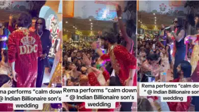 Watch Rema perform 'Calm Down' at Indian billionaire's son's lavish wedding after being paid N4.5 billion