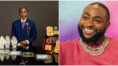19-year-old first-class graduate begs Davido for scholarship to study abroad