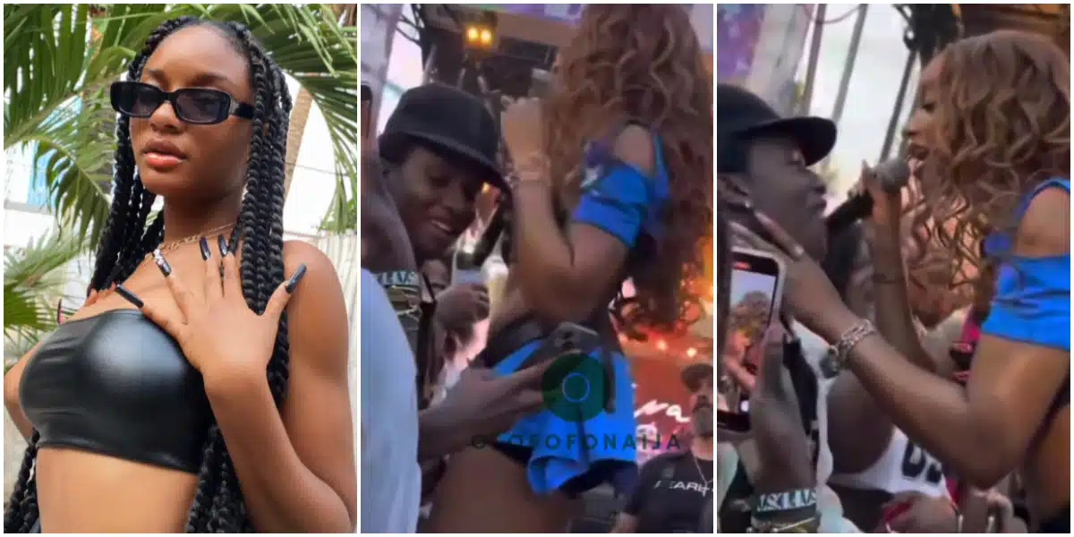 Video of Ayra Starr putting fan’s phone away while allegedly on call with girlfriend causes buzz online