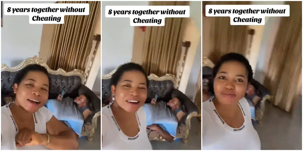Nigerian woman celebrates 8 years without cheating in marriage