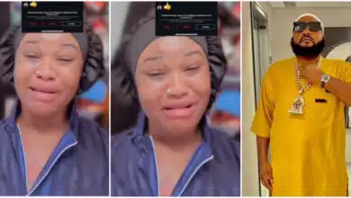 Lady cries out as Sam Larry sends her friend request