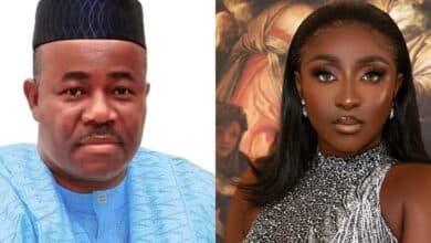 Ini Edo breaks silence after being fingered as side chic of Godswill Akpabio