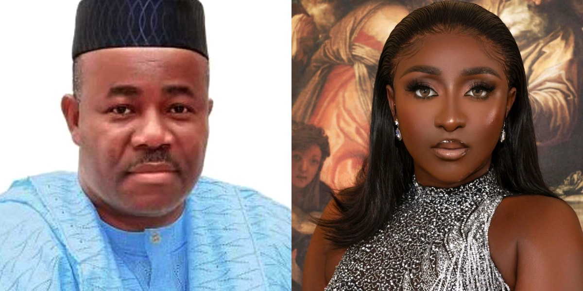 Ini Edo breaks silence after being fingered as side chic of Godswill Akpabio