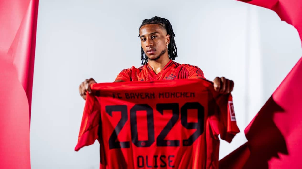 Official: Michael Olise joins Bayern Munich on five-year deal