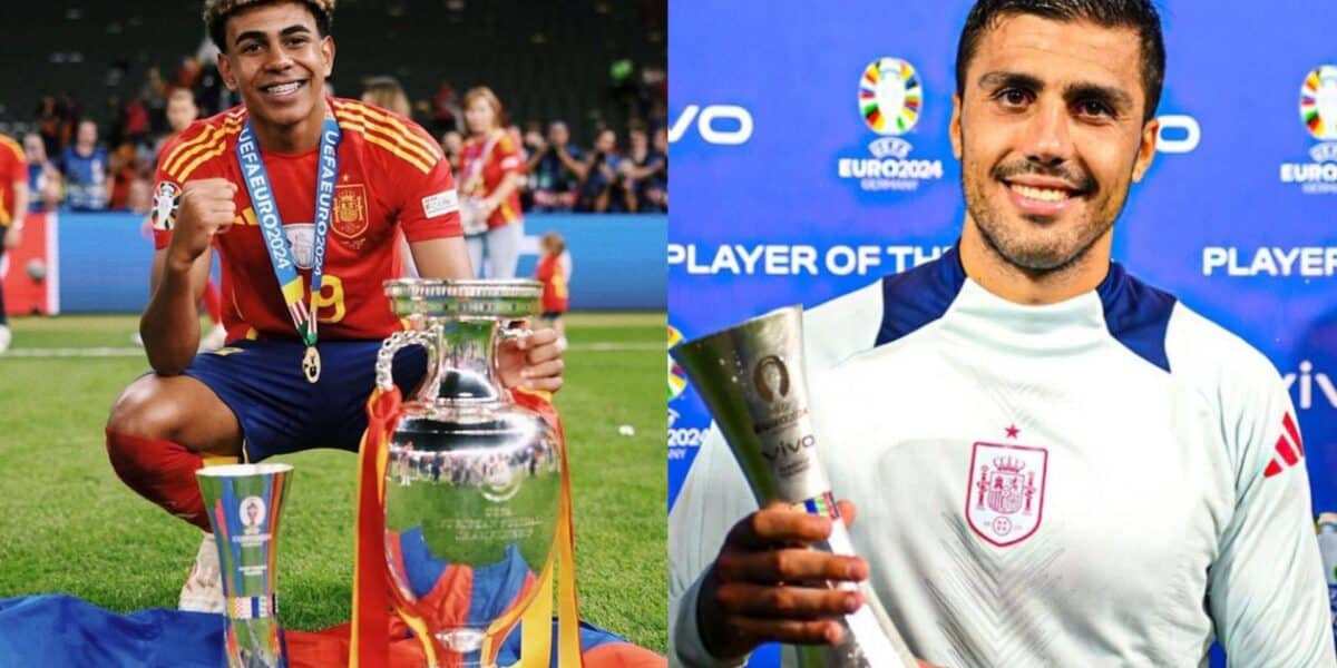 Euro 2024: Lamine Yamal, Rodri claim UEFA awards after final win