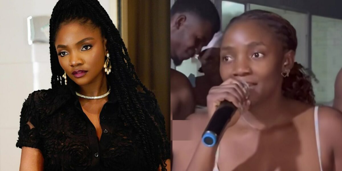 Simi apologizes swimsuit poolside event