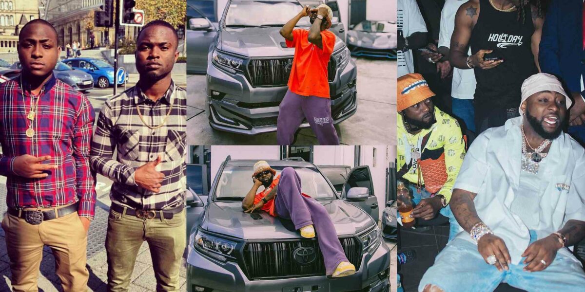 Davido gifts longtime friend and business associate new Prado