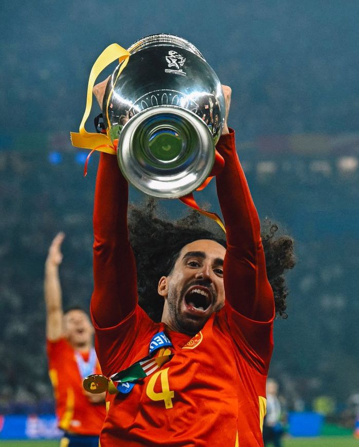 Euro 2024: Cucurella responds to Gary Neville's 'trash-talk' after Euro 2024 victory