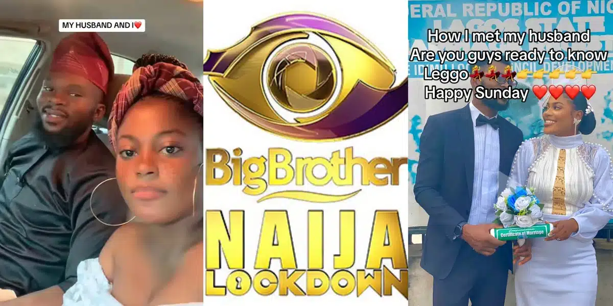 Nigerian lady marries man she met in BBNaija Facebook comment section