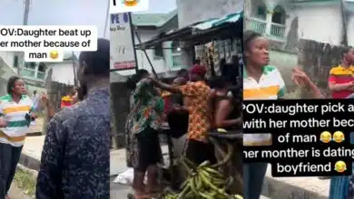 Drama as Nigerian lady confronts mother for dating her boyfriend