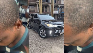 Nigerian man steals boss's car on first day of work, takes it to church for pastor's blessing