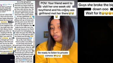 Nigerian lady fights main girlfriend of one-week-old Snapchat boyfriend during first visit