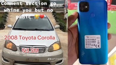 Nigerian man offers Itel P36 for Toyota Corolla worth ₦3.5 million