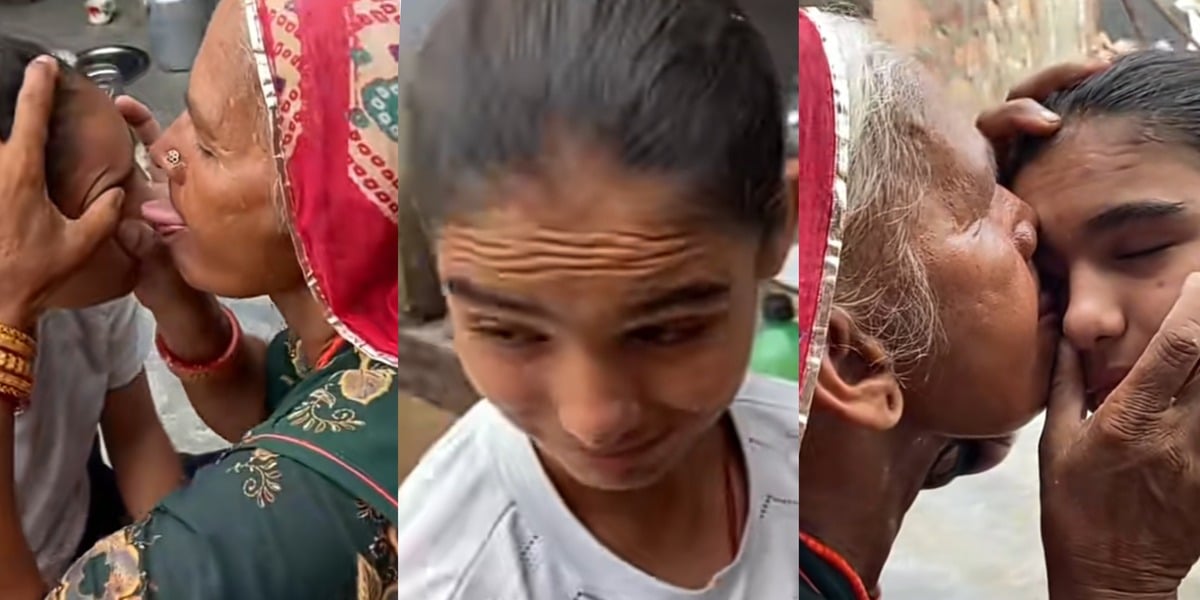 Indian woman cleanses eyes with tongue for , video goes viral