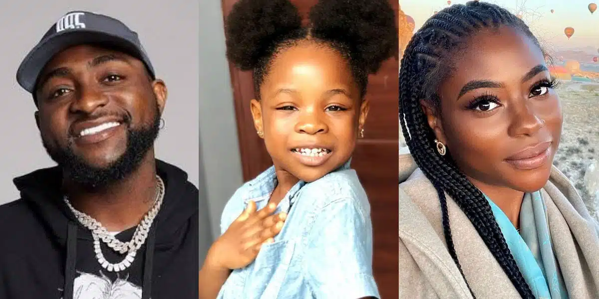 Davido surrenders daughter, Imade to his ex-girlfriend, Sophia Momodu