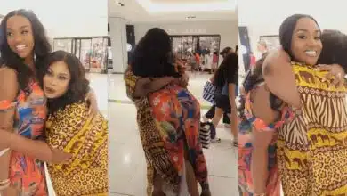 Woman gushes over beauty and height of Davido's wife, Chioma