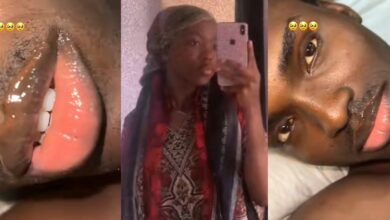 Nigerian man trends online for unique lip gloss advertising after girlfriend's low sales complaint