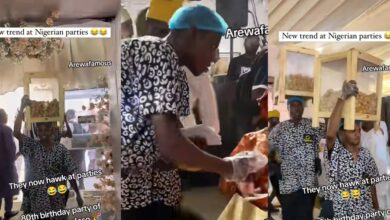 80-year-old celebrant hosts puff puff sellers at birthday party, sparks online buzz