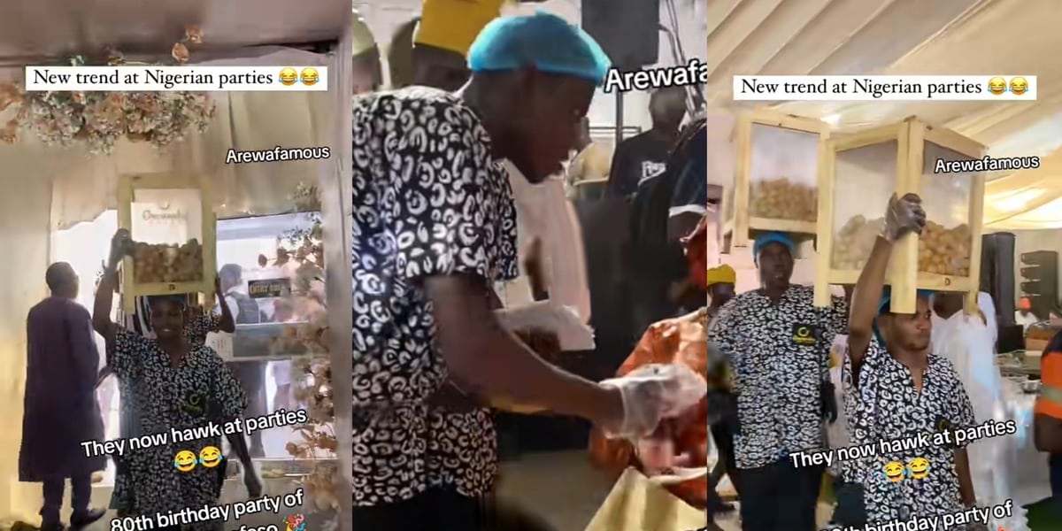 80-year-old celebrant hosts puff puff sellers at birthday party, sparks online buzz