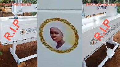 Ghanaian fashion designer laid to rest in sewing machine-shaped coffin