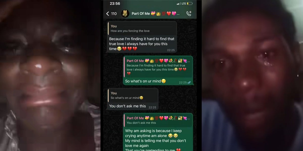 Nigerian lady reveals heartbreaking WhatsApp messages as boyfriend ends 9-year relationship