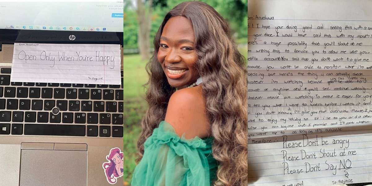 Nigerian lady's social media post goes viral as sister begs for Netflix login in hilarious letter