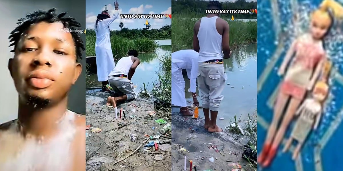 Social media abuzz as Nigerian man elevates poverty fight with spiritual approach