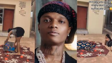 Nigerian lady's special birthday tribute to Wizkid melts hearts online
