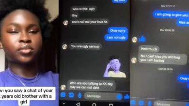 Nigerian lady breaks internet, leaks shocking conversation between her 12-year-old brother and a girl