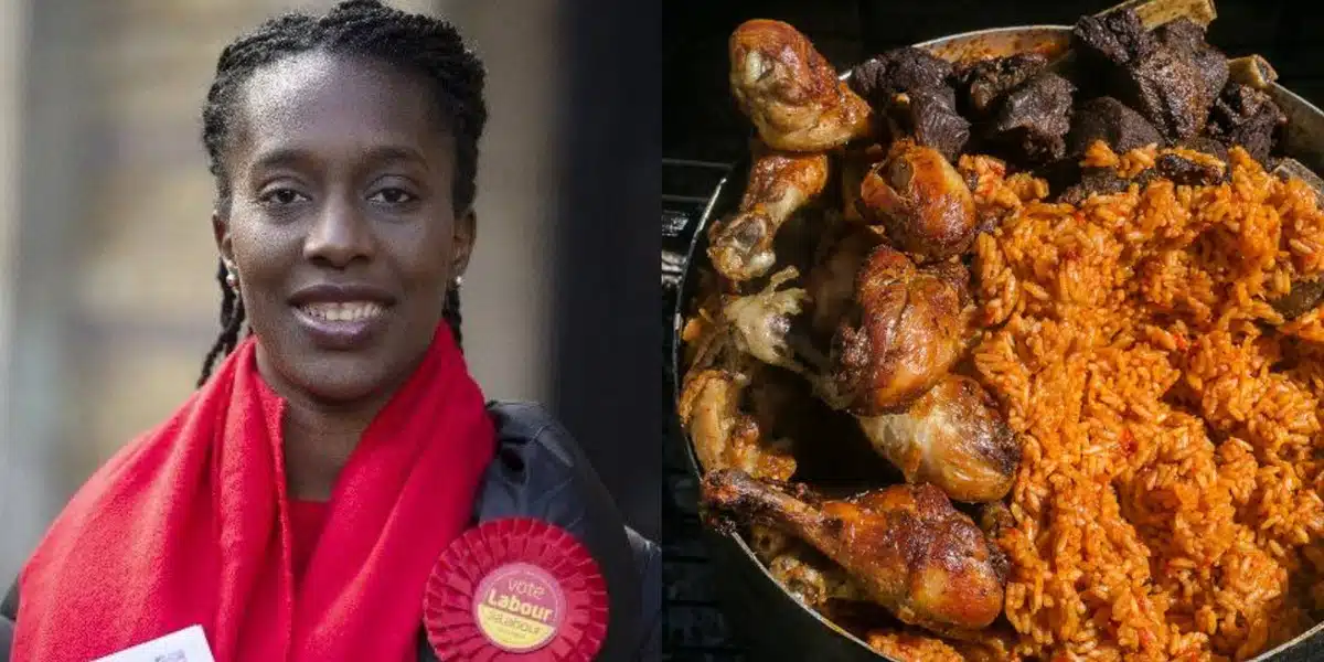 UK lawmaker, Florence Eshalomi declares Nigerian jollof rice as 'best jollof'