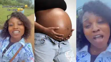 Nigerian lady sings joyfully for graduating without getting pregnant