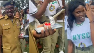 NDLEA official proposes to youth corps member in viral video