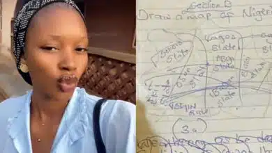 Teacher shocked as SS2 student draws map of Nigeria, names Iseyin, Ibadan, and Saki as states