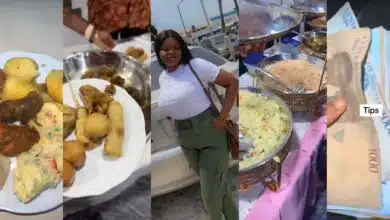 Youth corps member boasts about PPA benefits, shows off free meals, tips online